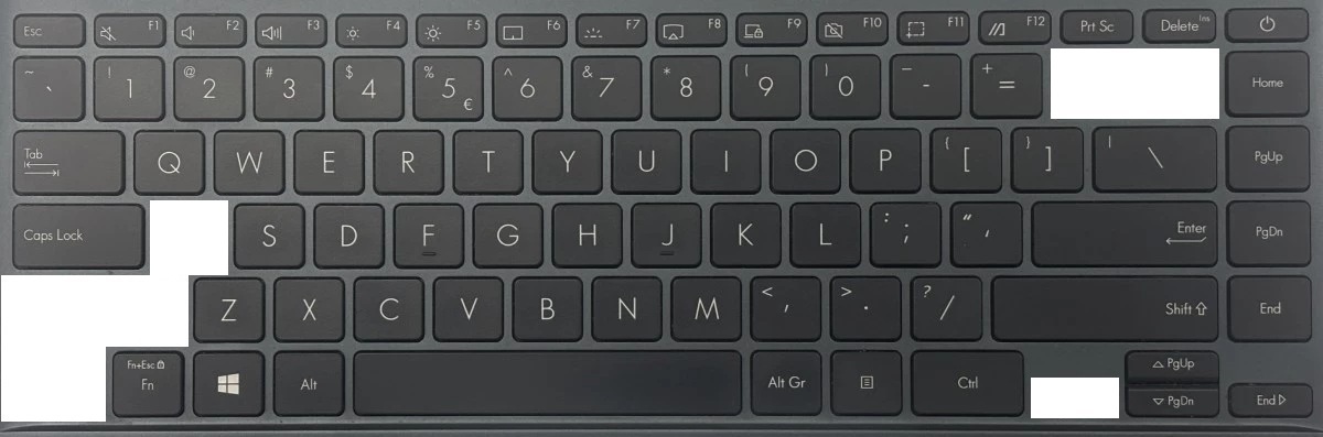 AS286 Key for keyboard Asus Zenbook UX425JA UX425EA UX425 UM425I