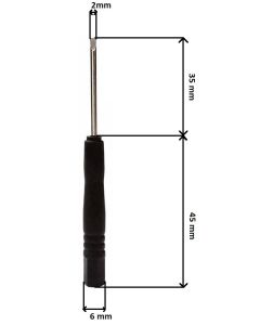 Flat 2mm Screwdriver