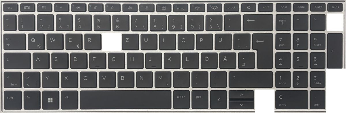 HP695 Replacement single key for keyboard HP Elitebook 860 G10 860
