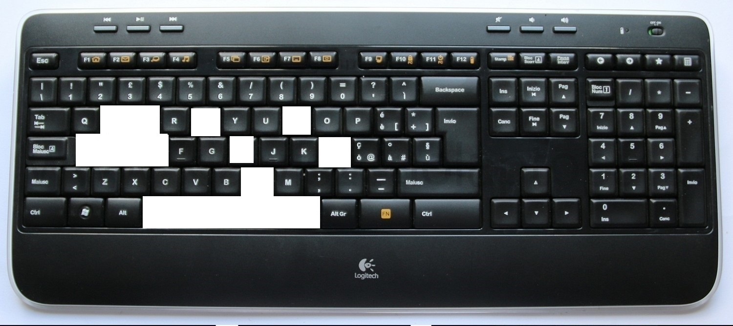logitech k520 keyboard