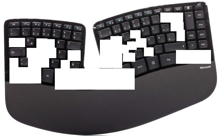 Microsoft Sculpt Ergonomic Keyboard Replacement Keys Keycaps Laptop Keyboard Key Replacement