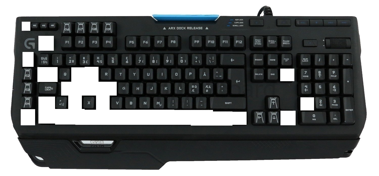 Logitech ORION Replacement Keys Keycaps Laptop Keyboard Key Replacement