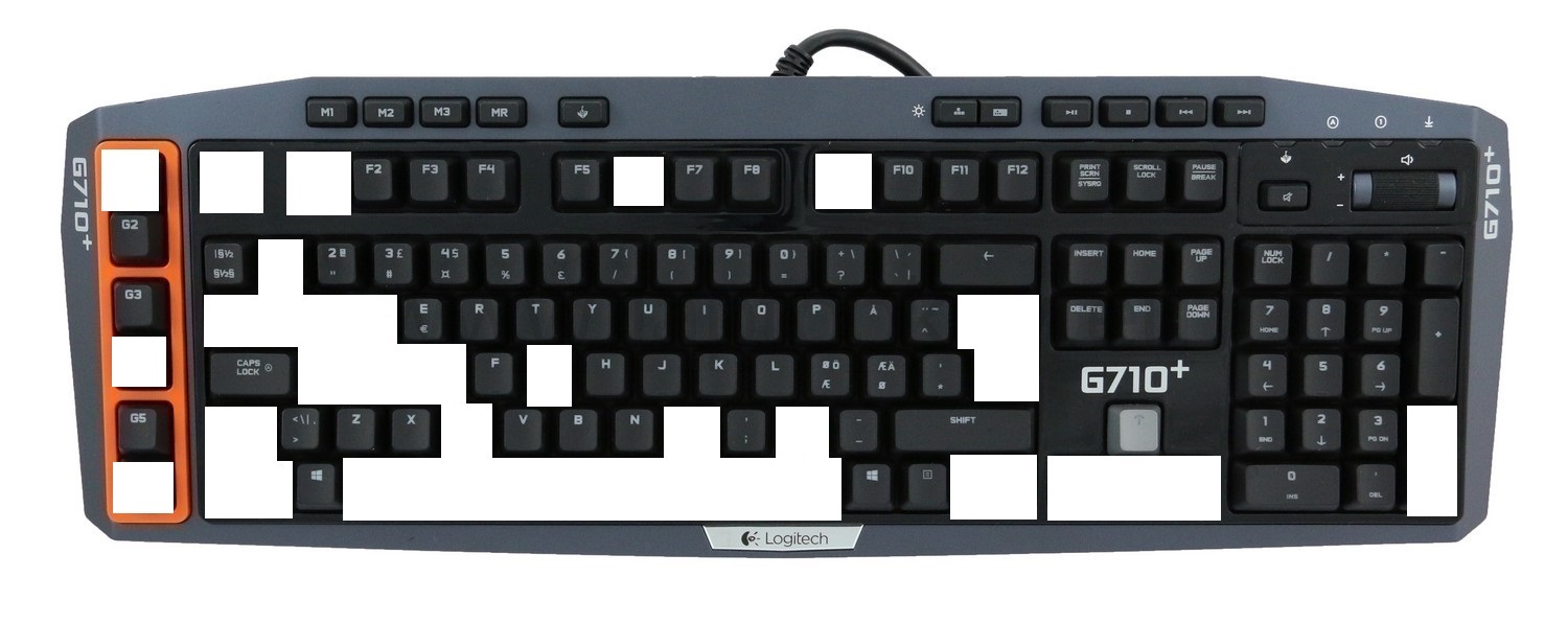 Teclado g710 outlet
