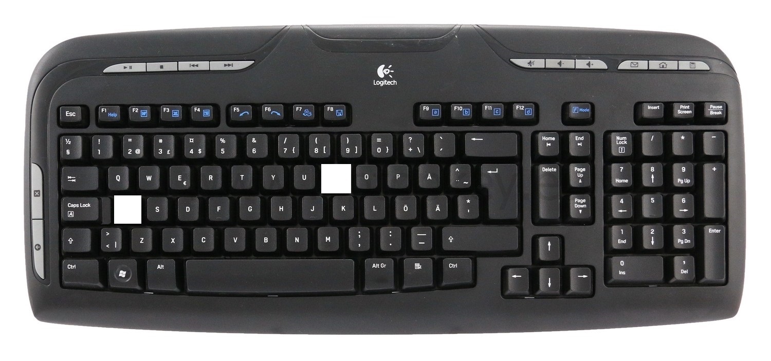 Teclado logitech hot sale ex110