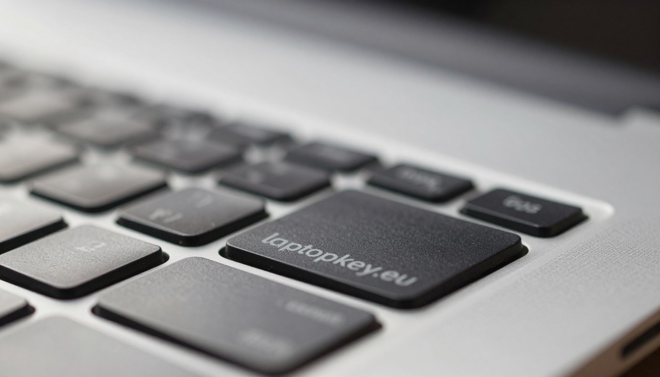 Laptop key anatomy