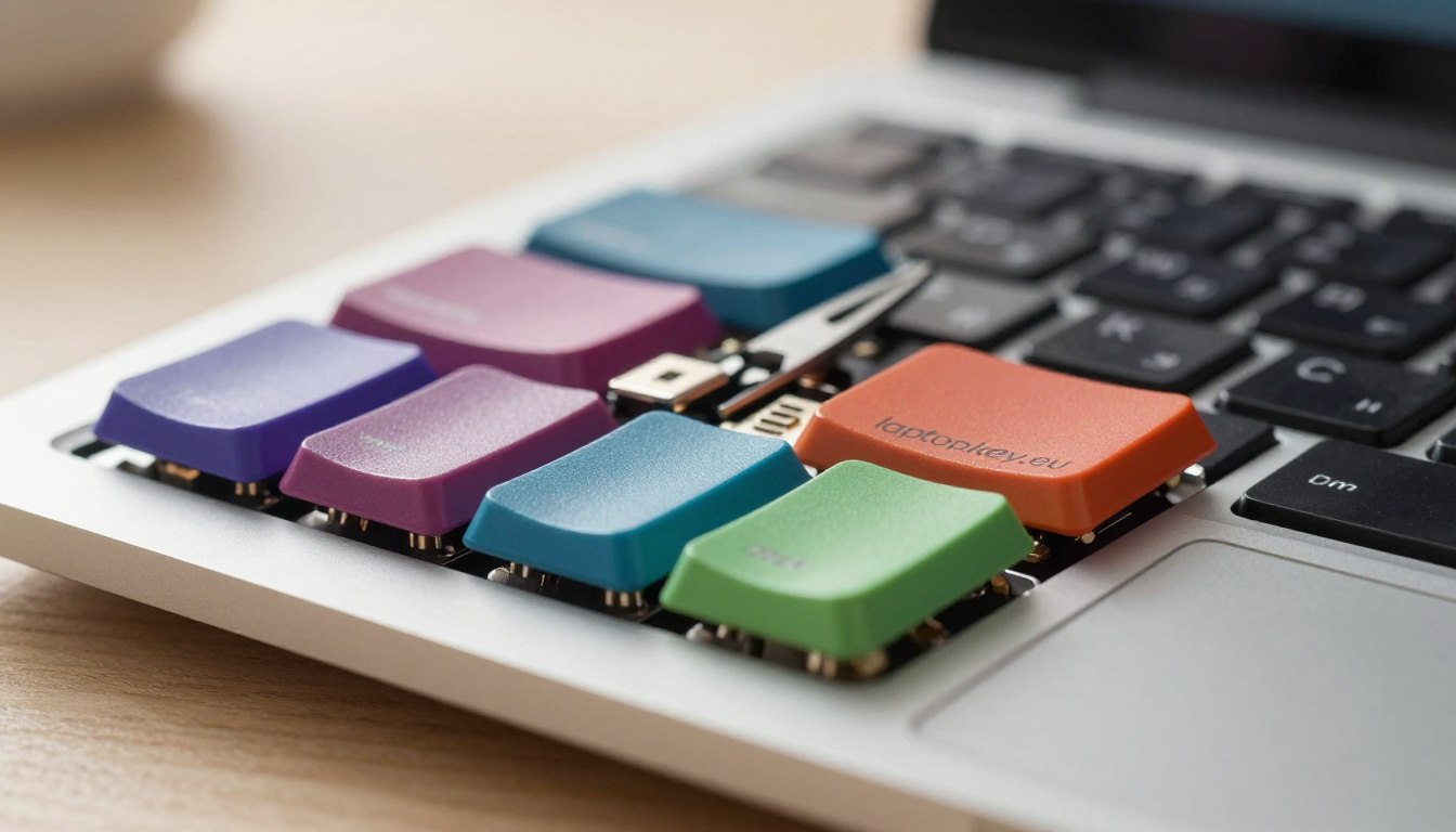 Laptop key anatomy