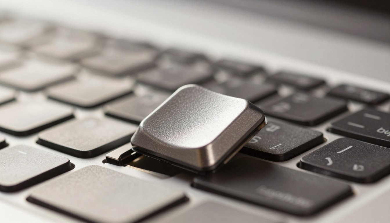 Laptop key anatomy